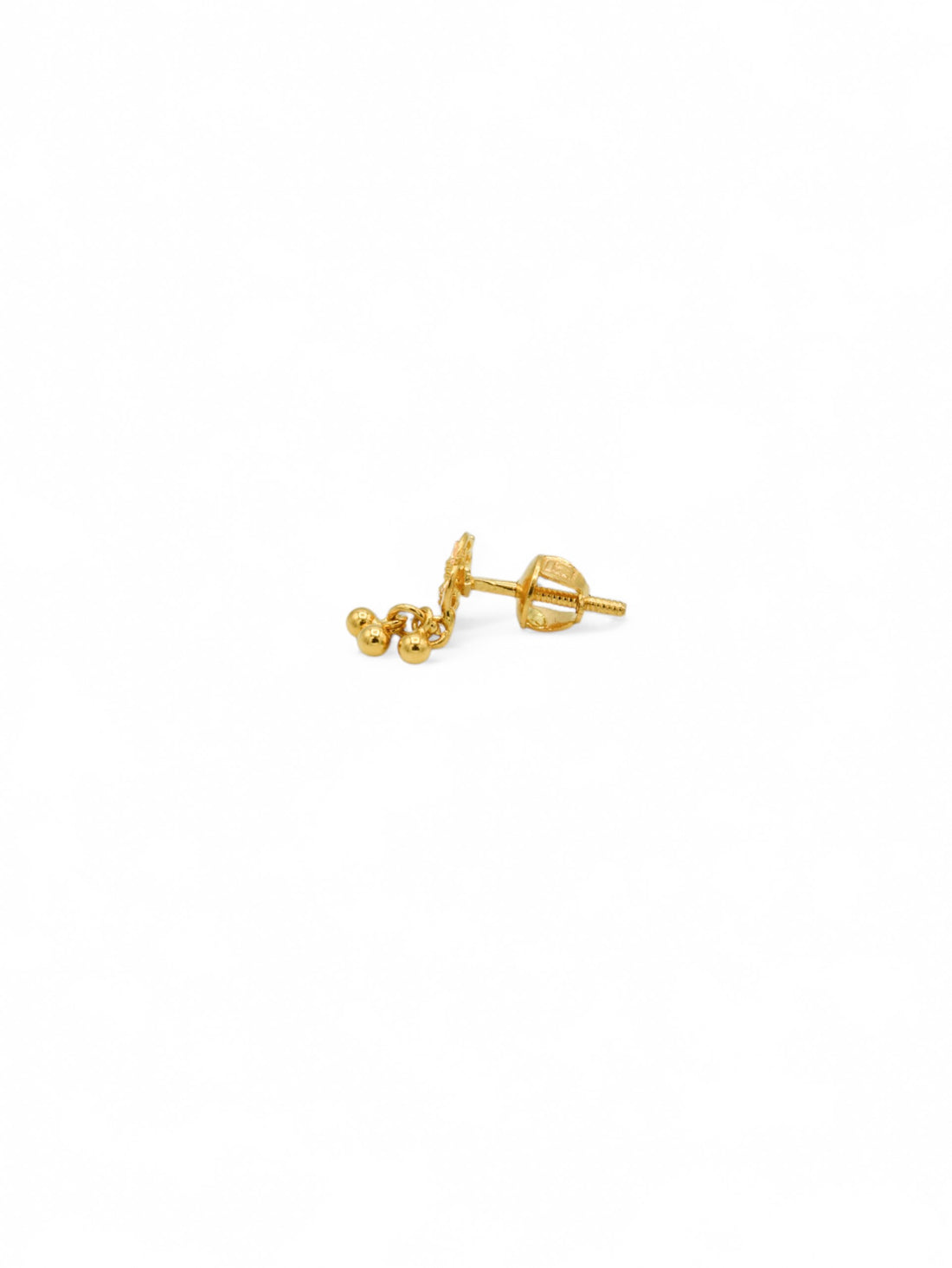 22ct Gold Stud Earrings - Roop Darshan