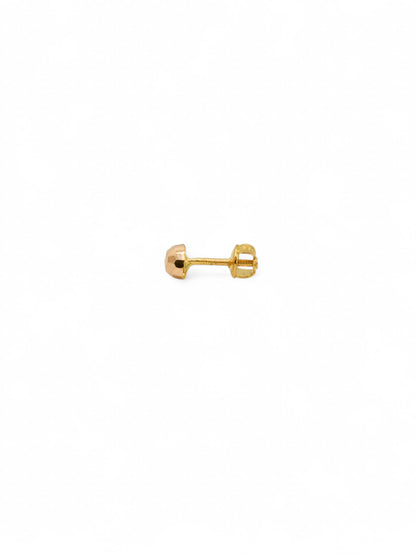 22ct Gold Ball Stud Earrings - Roop Darshan