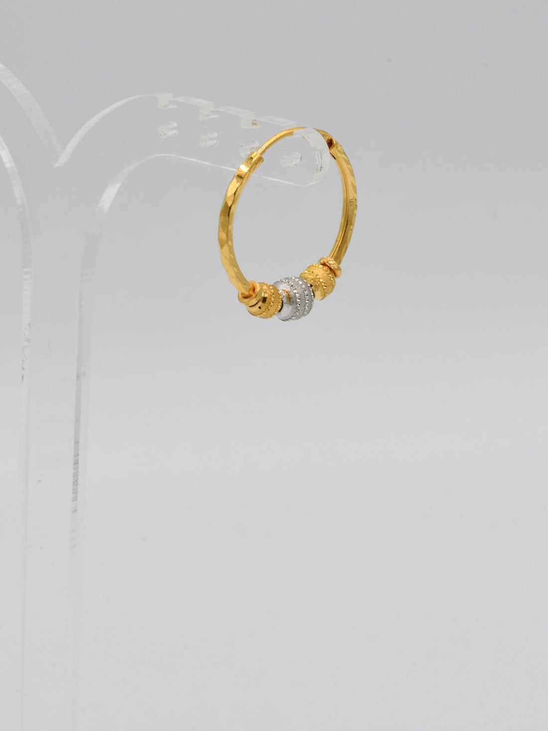 22ct Gold Two Tone Ball Bali
