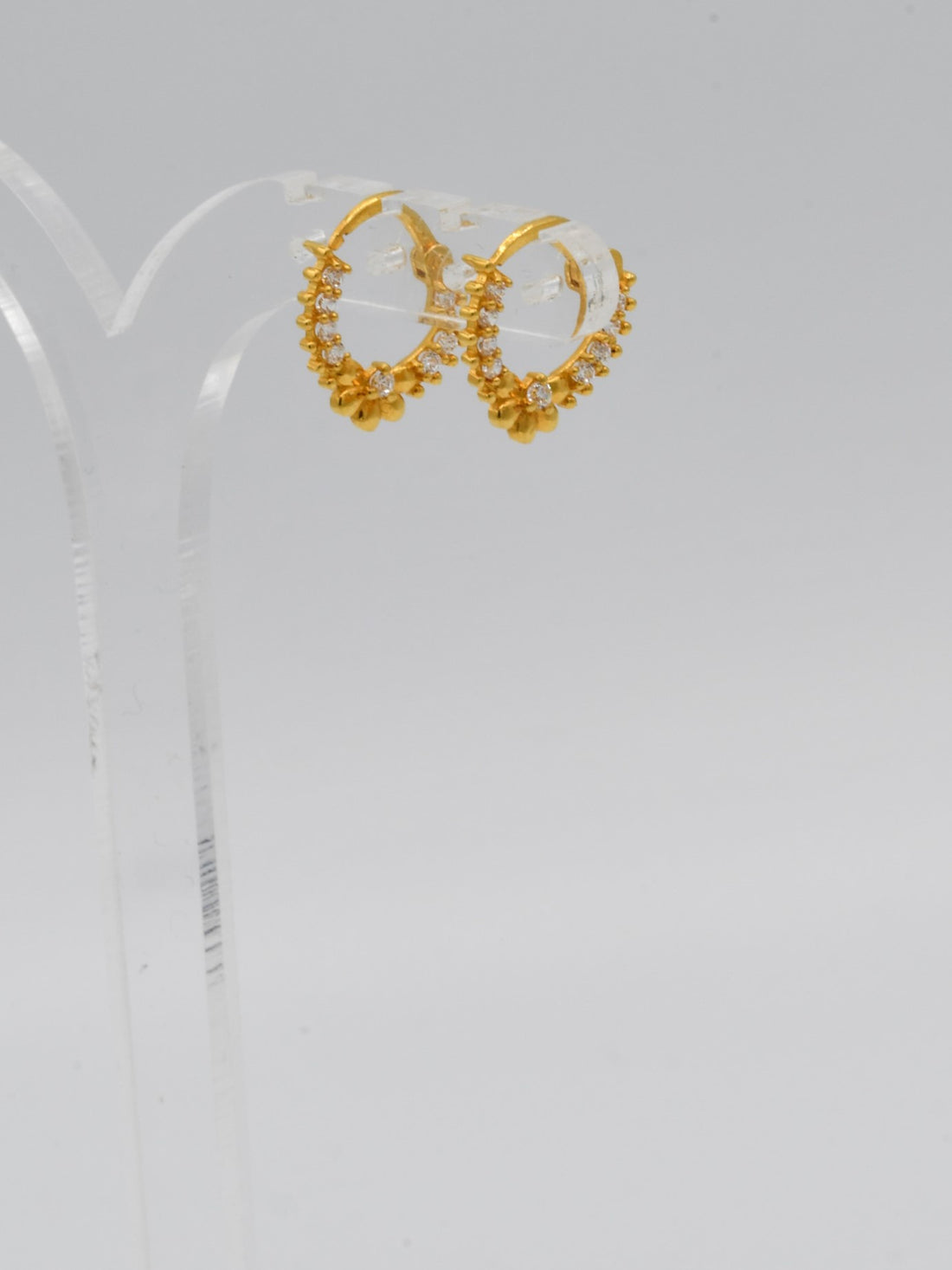 22ct Gold CZ Bali - Roop Darshan
