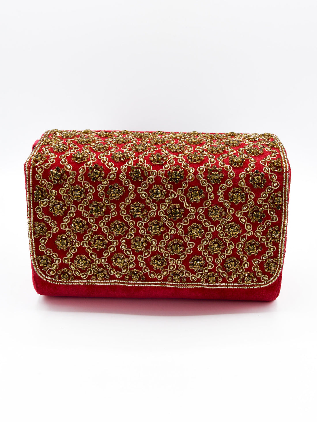 Ladies Fancy Stone Work Handbag - Roop Darshan
