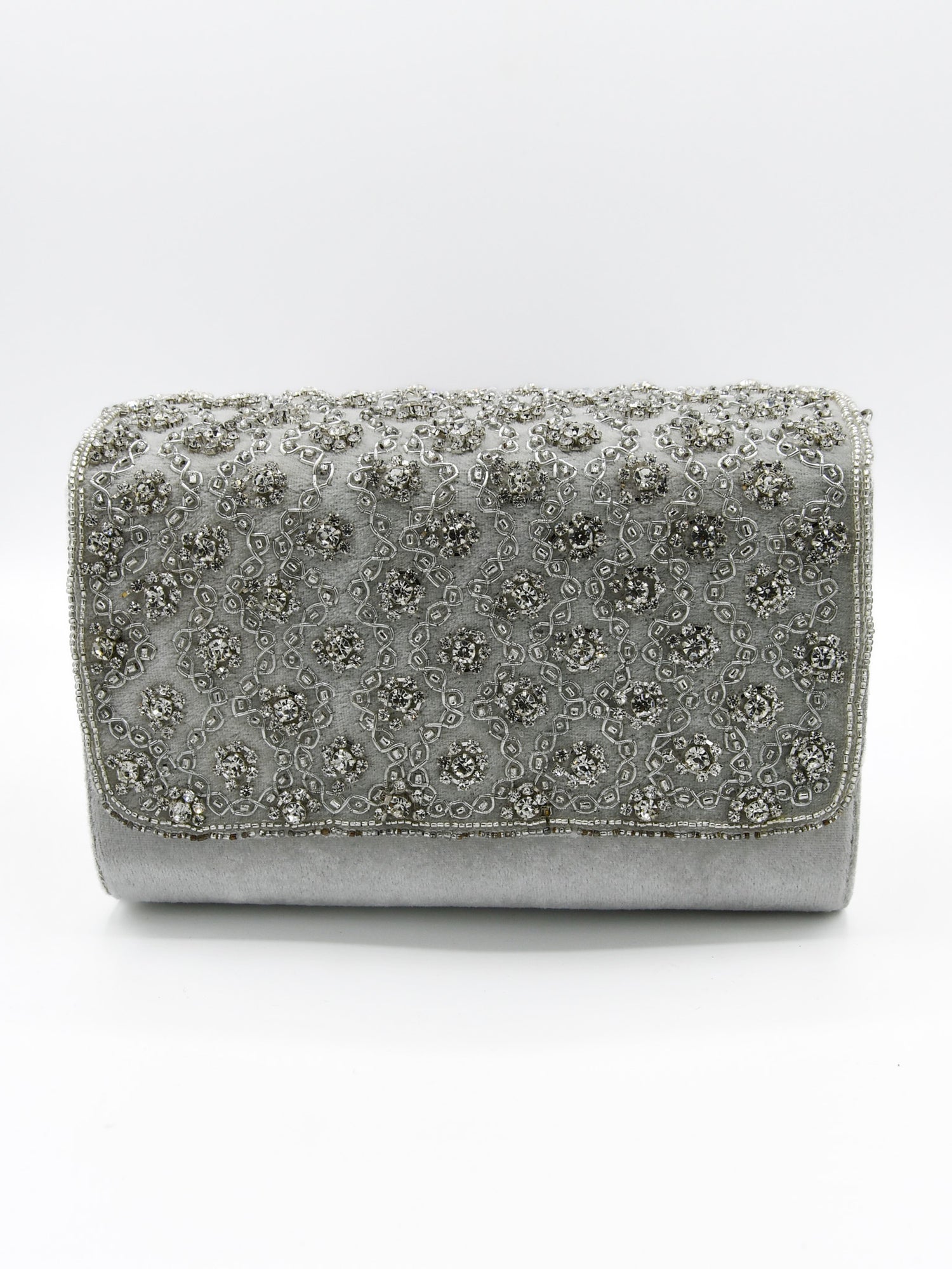 Ladies Fancy Stone Work Handbag - Roop Darshan