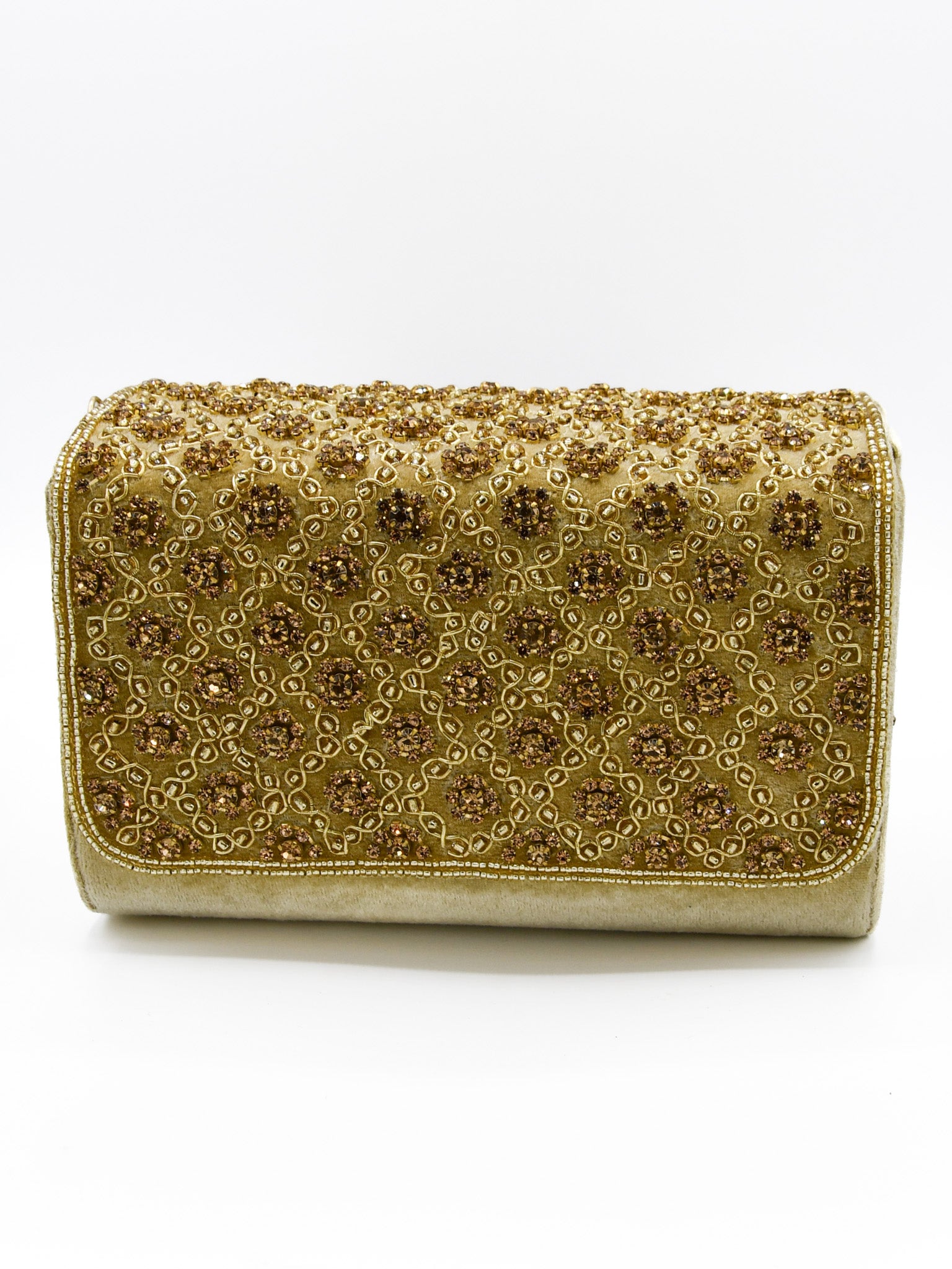 Ladies Fancy Stone Work Handbag - Roop Darshan