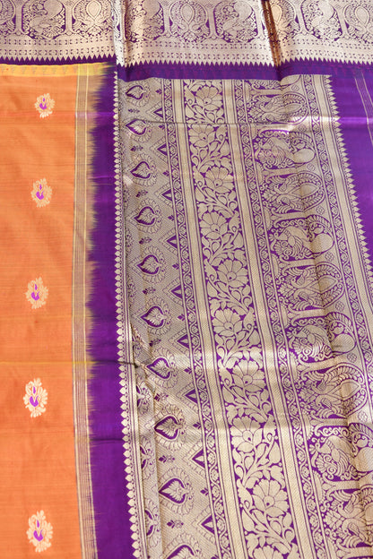 Monal Pure Silk Saree - Roop Darshan