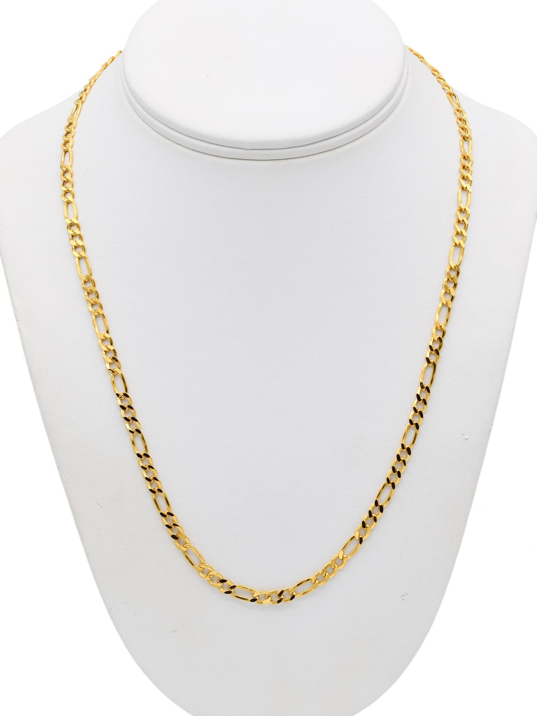 22ct Gold Hollow Figaro Chain - Roop Darshan