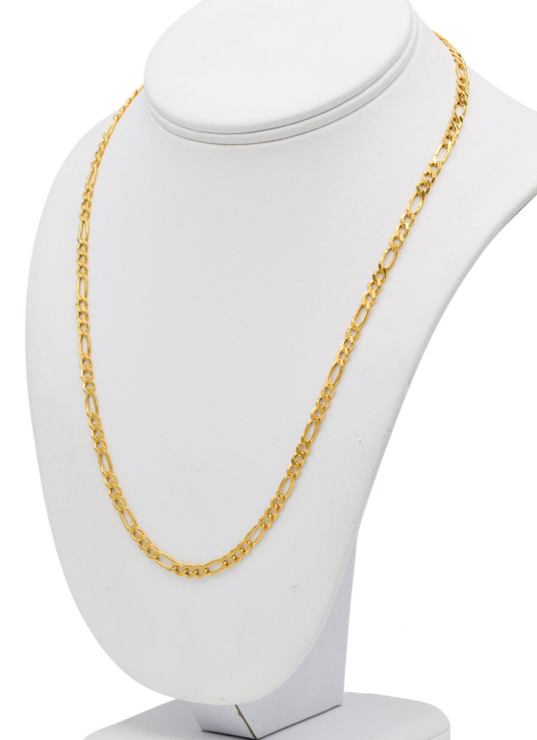 22ct Gold Hollow Figaro Chain - Roop Darshan