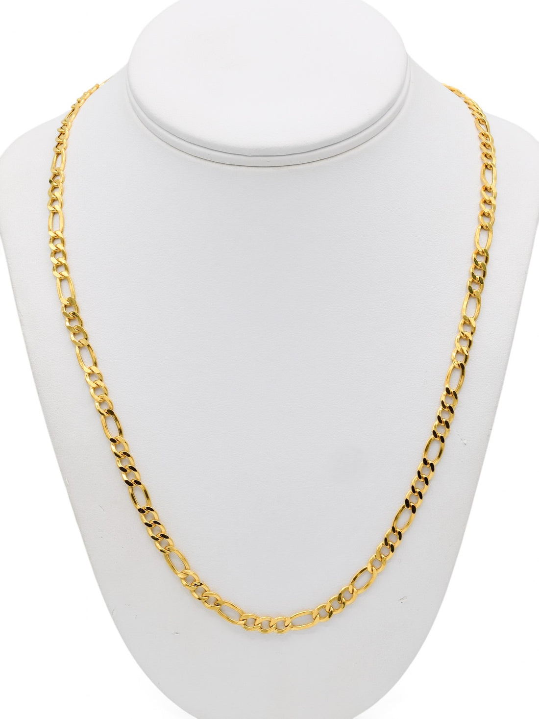 22ct Gold Hollow Figaro Chain - Roop Darshan
