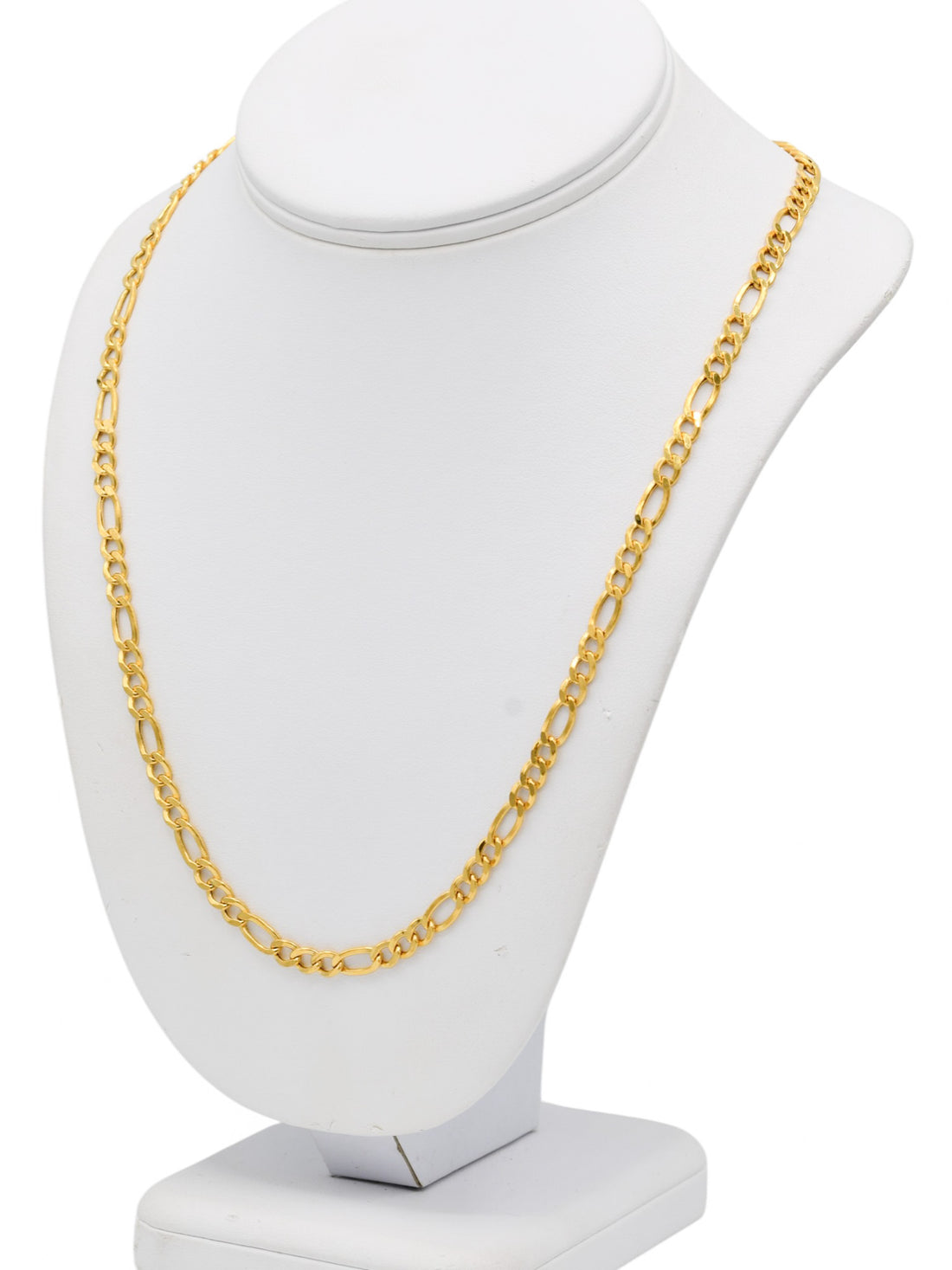 22ct Gold Hollow Figaro Chain - Roop Darshan