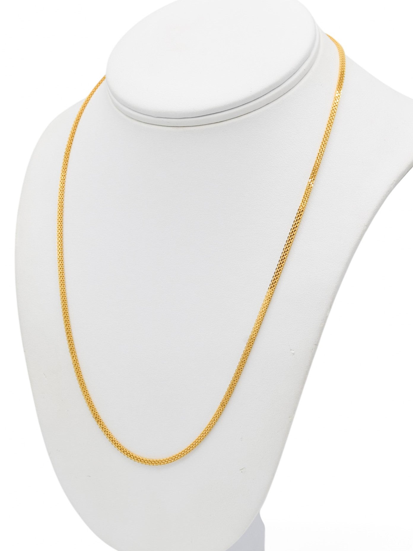 22ct Gold Flat Chain - Roop Darshan