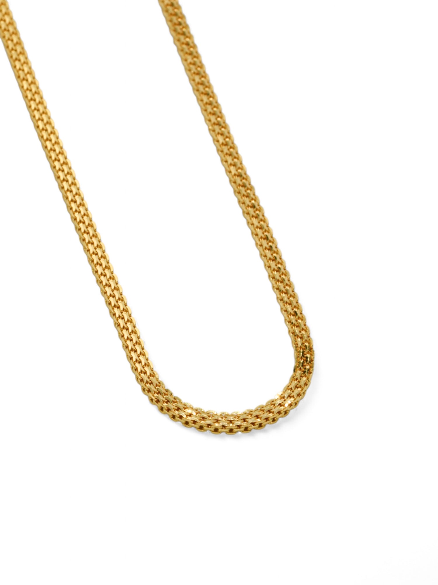 22ct Gold Flat Chain - Roop Darshan