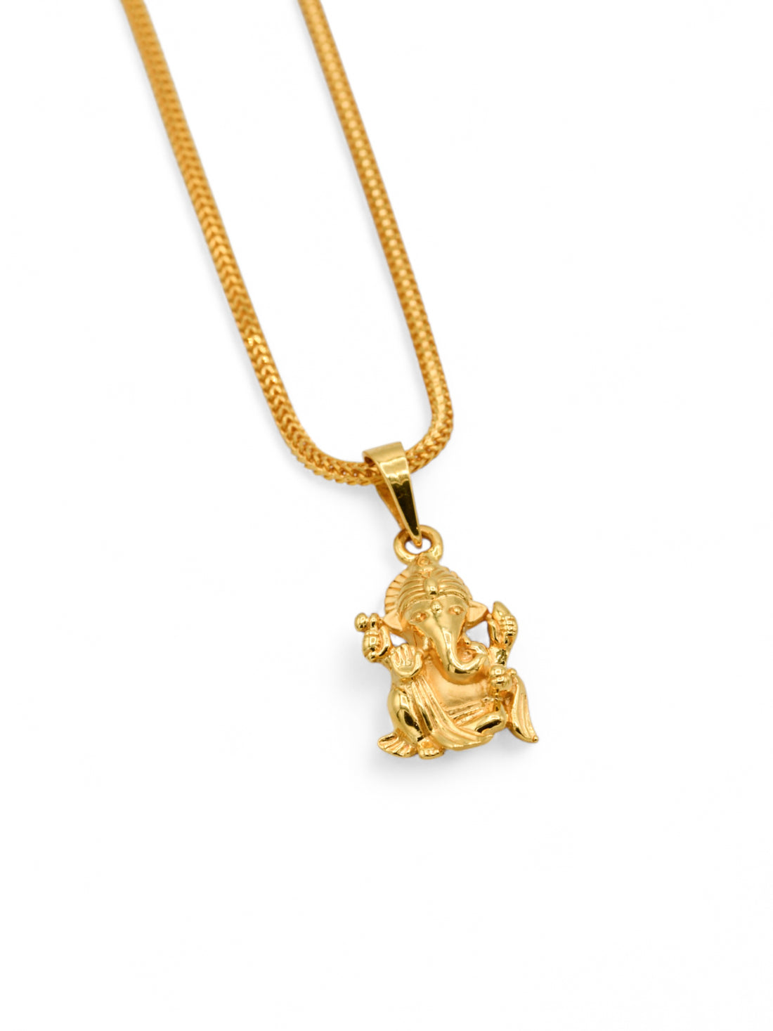 22ct Gold Ganeshji Pendant - Roop Darshan