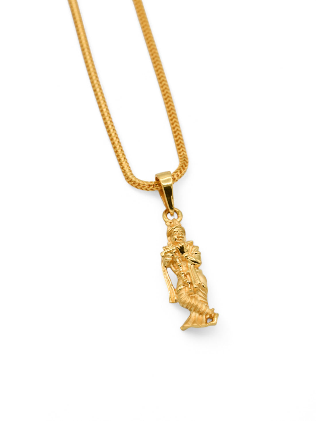 22ct Gold Krishna Pendant - Roop Darshan