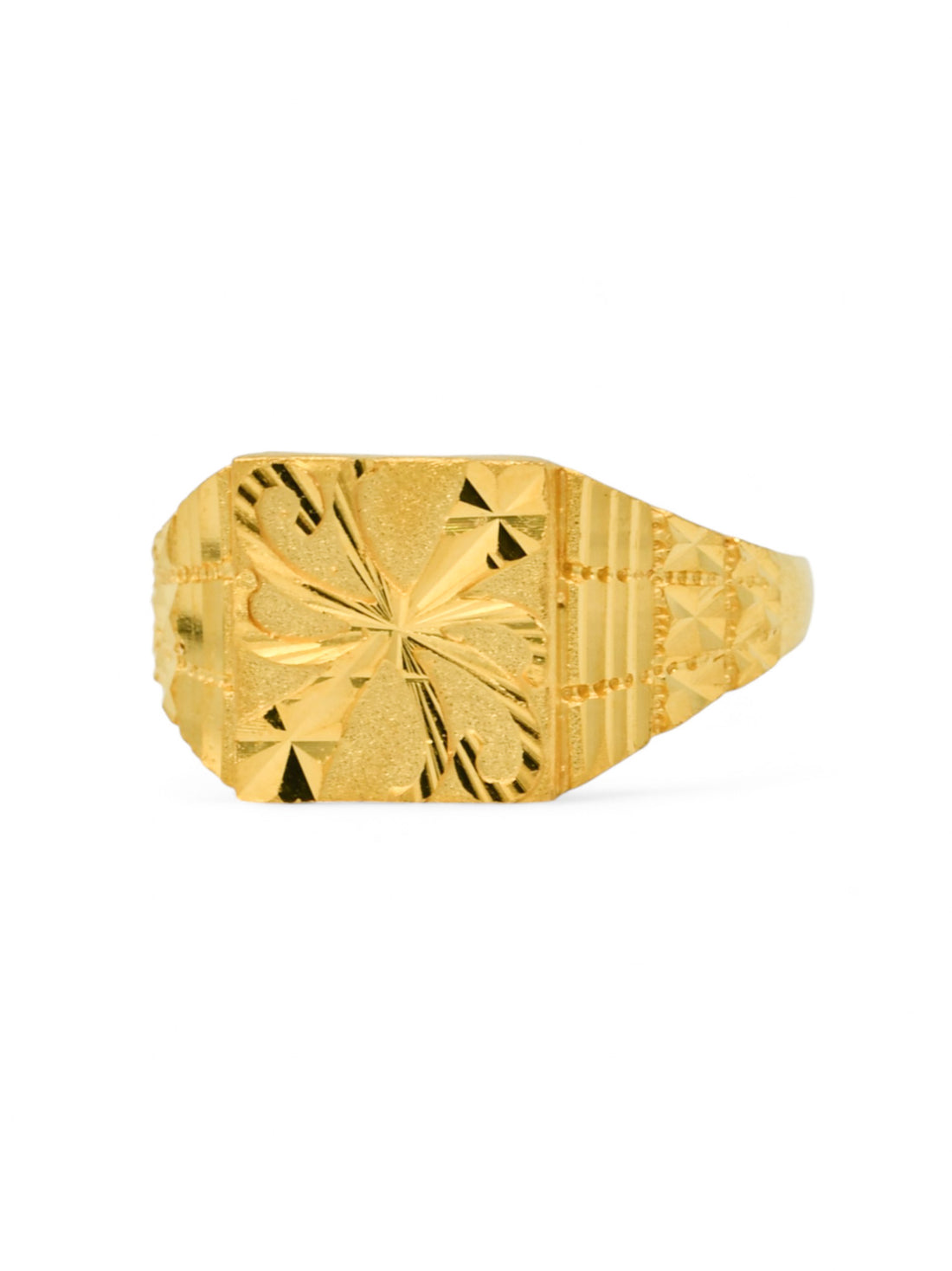 22ct Gold Mens Ring - Roop Darshan
