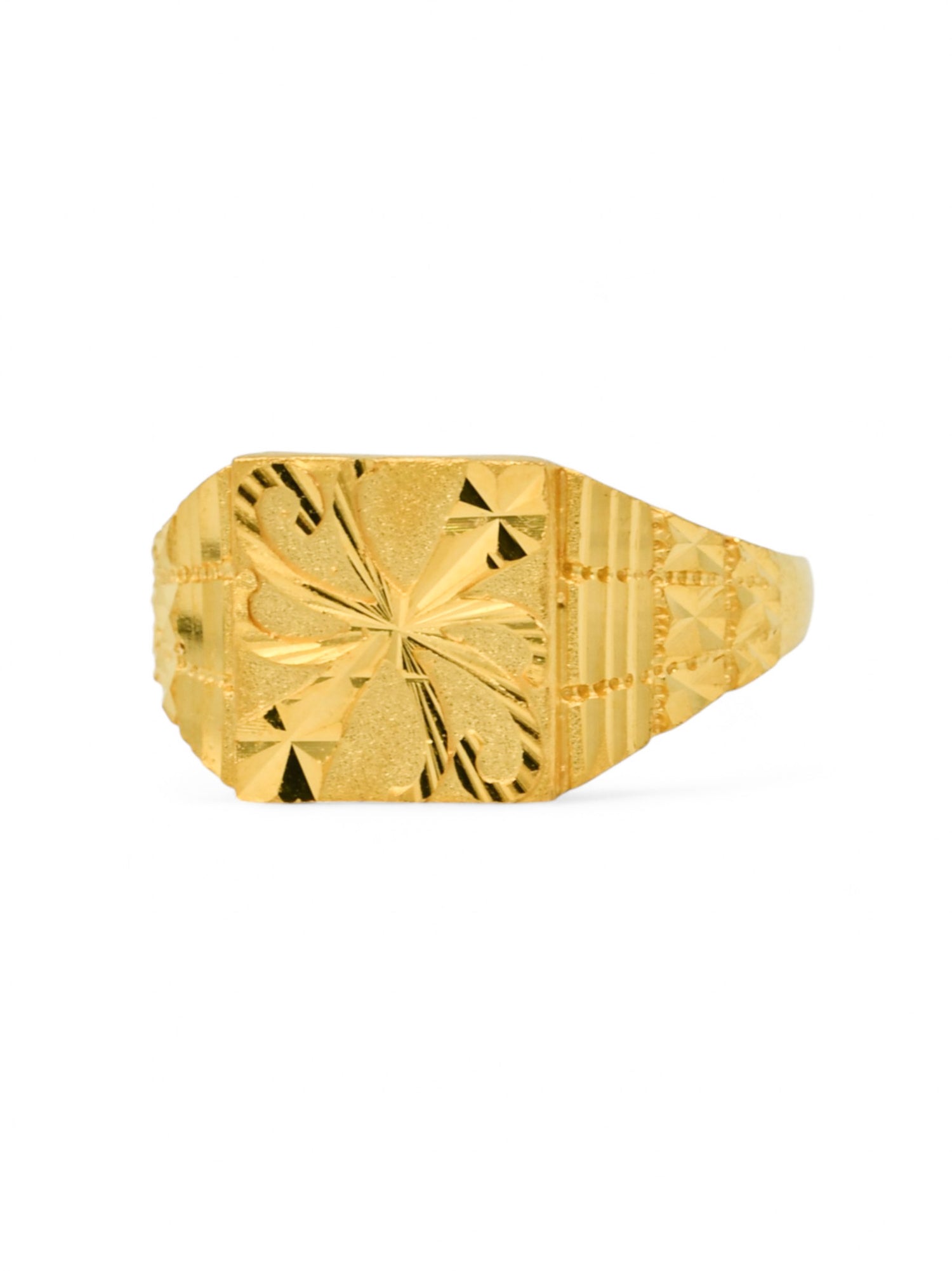 22ct Gold Mens Ring - Roop Darshan
