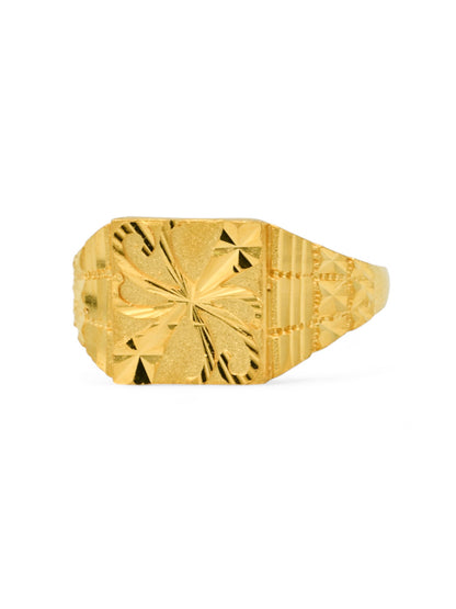 22ct Gold Mens Ring - Roop Darshan