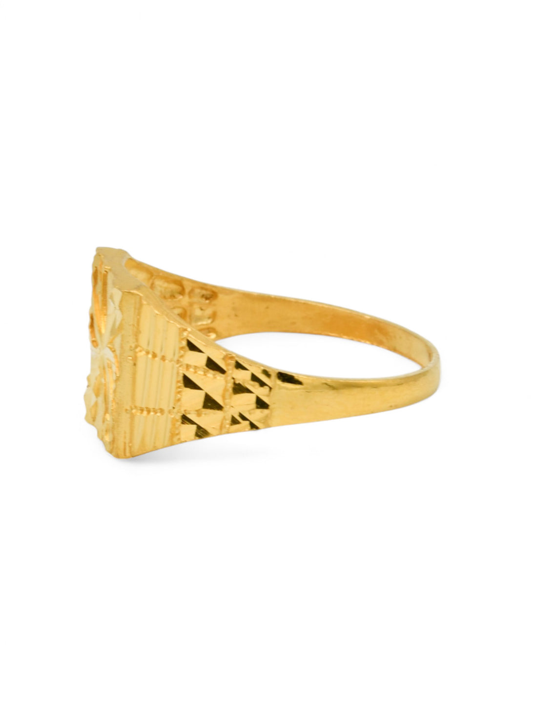 22ct Gold Mens Ring - Roop Darshan