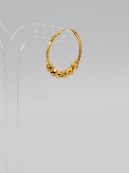 22ct Gold Ball Bali - Roop Darshan