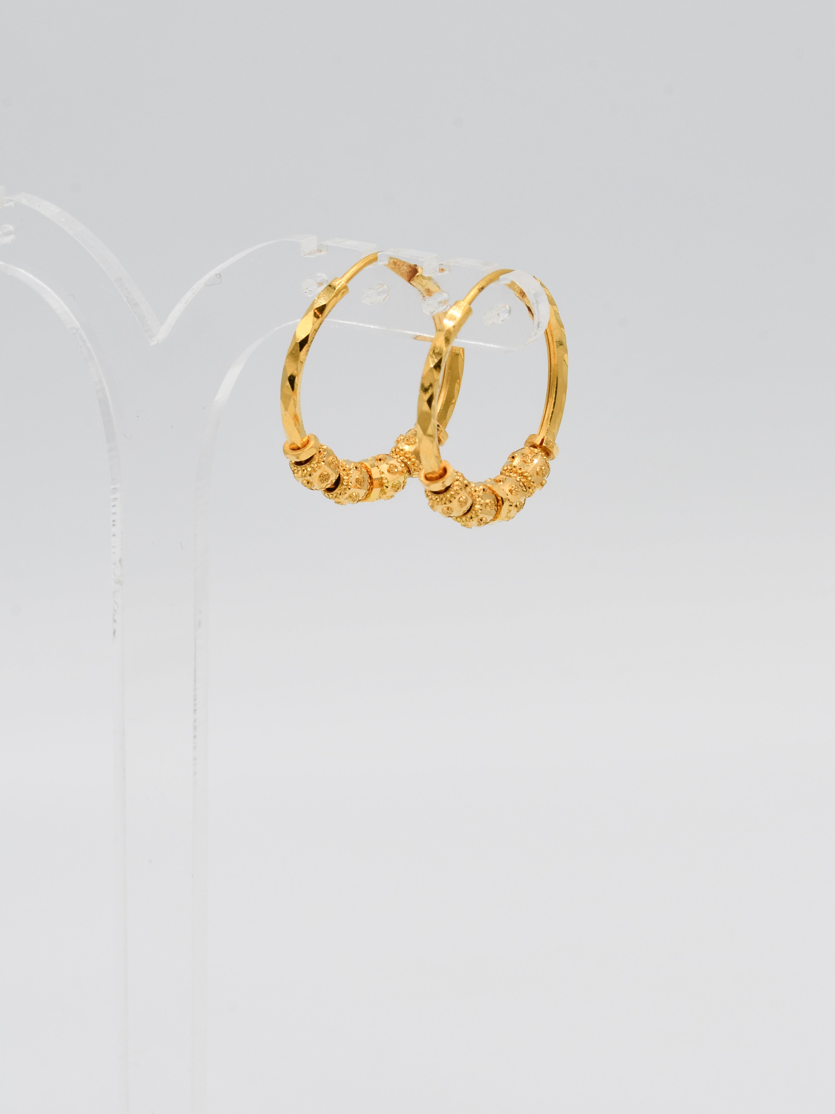 22ct Gold Ball Bali