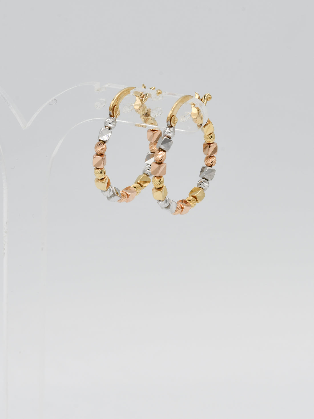 18ct Gold Two Tone Bali - Roop Darshan