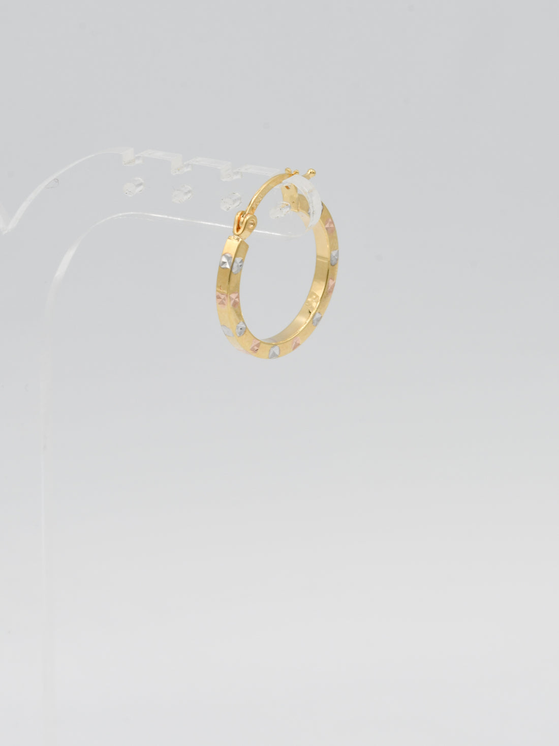 18ct Gold Two Tone Bali - Roop Darshan