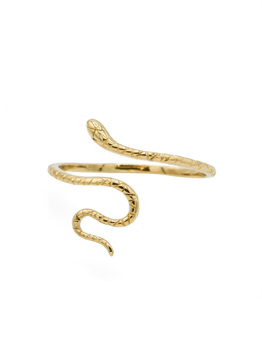 18ct Gold Snake Ring - Roop Darshan