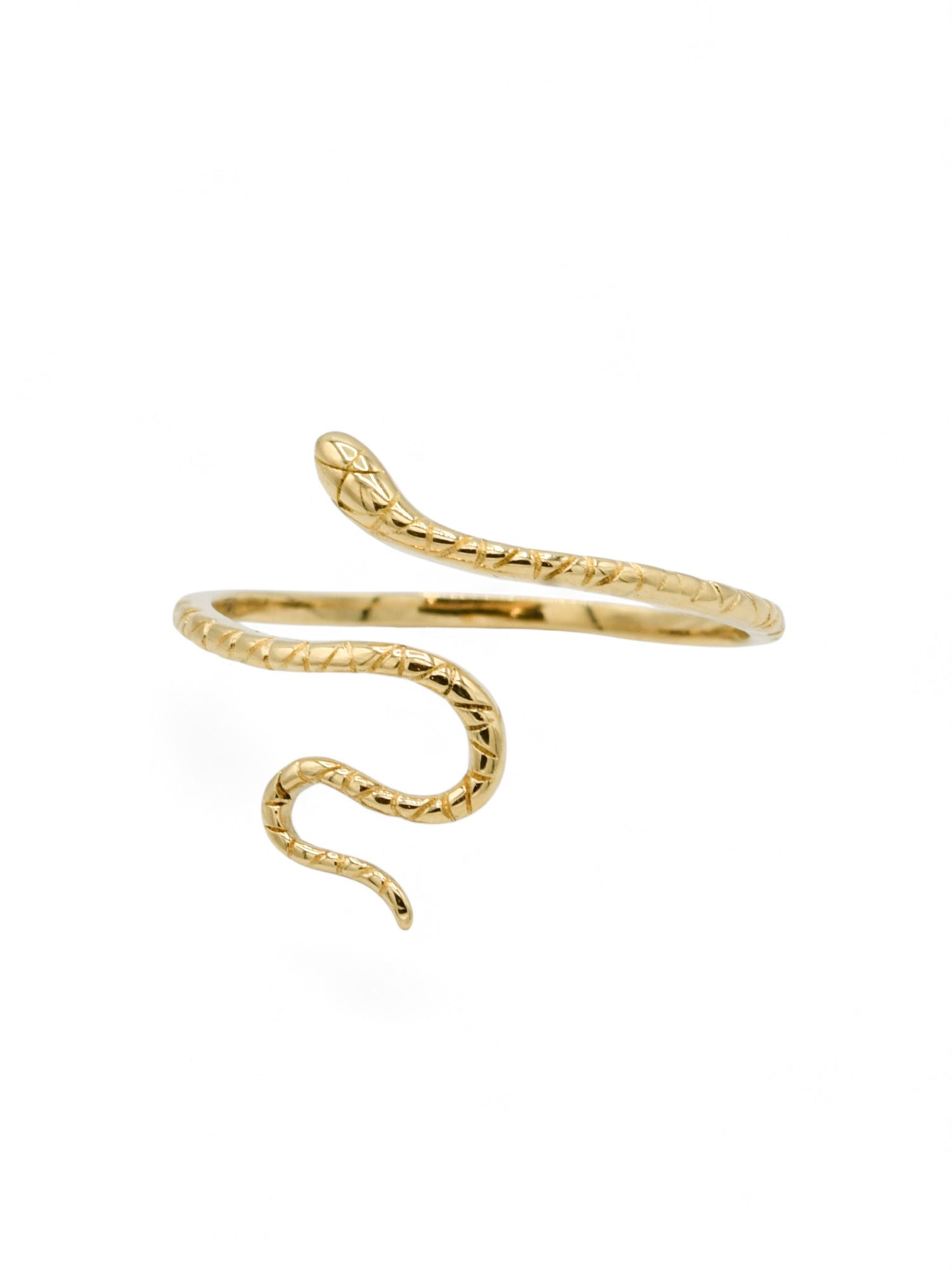 18ct Gold Snake Ring - Roop Darshan