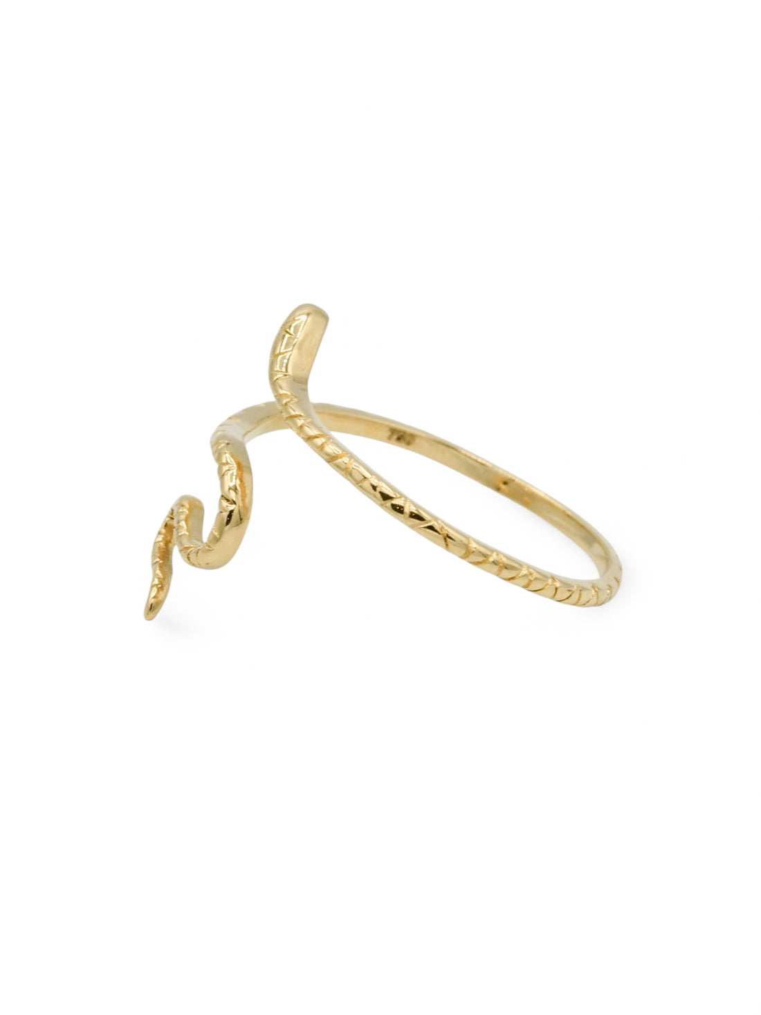 18ct Gold Snake Ring - Roop Darshan
