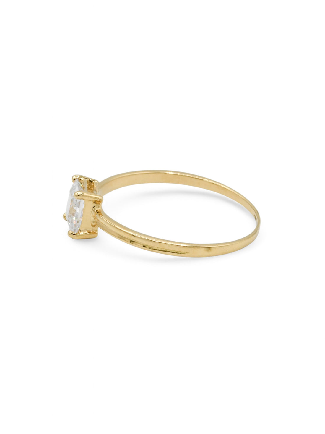 18ct Gold CZ Ladies Ring - Roop Darshan