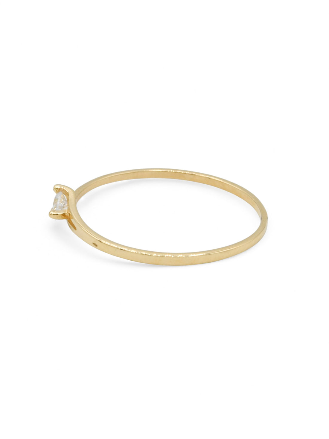 18ct Gold CZ Ladies Ring - Roop Darshan