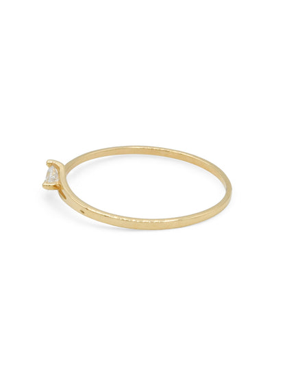 18ct Gold CZ Ladies Ring - Roop Darshan