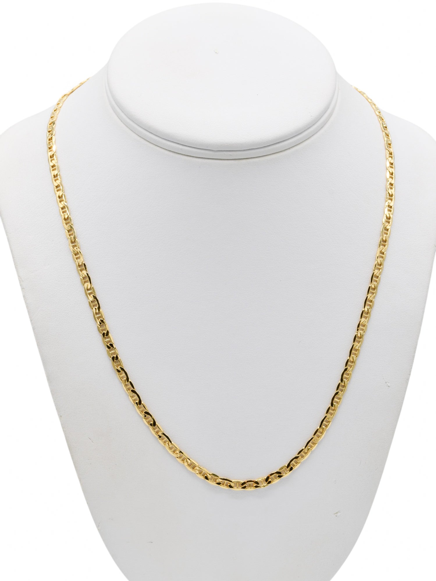18ct Mariner Anchor Link Chain - Roop Darshan