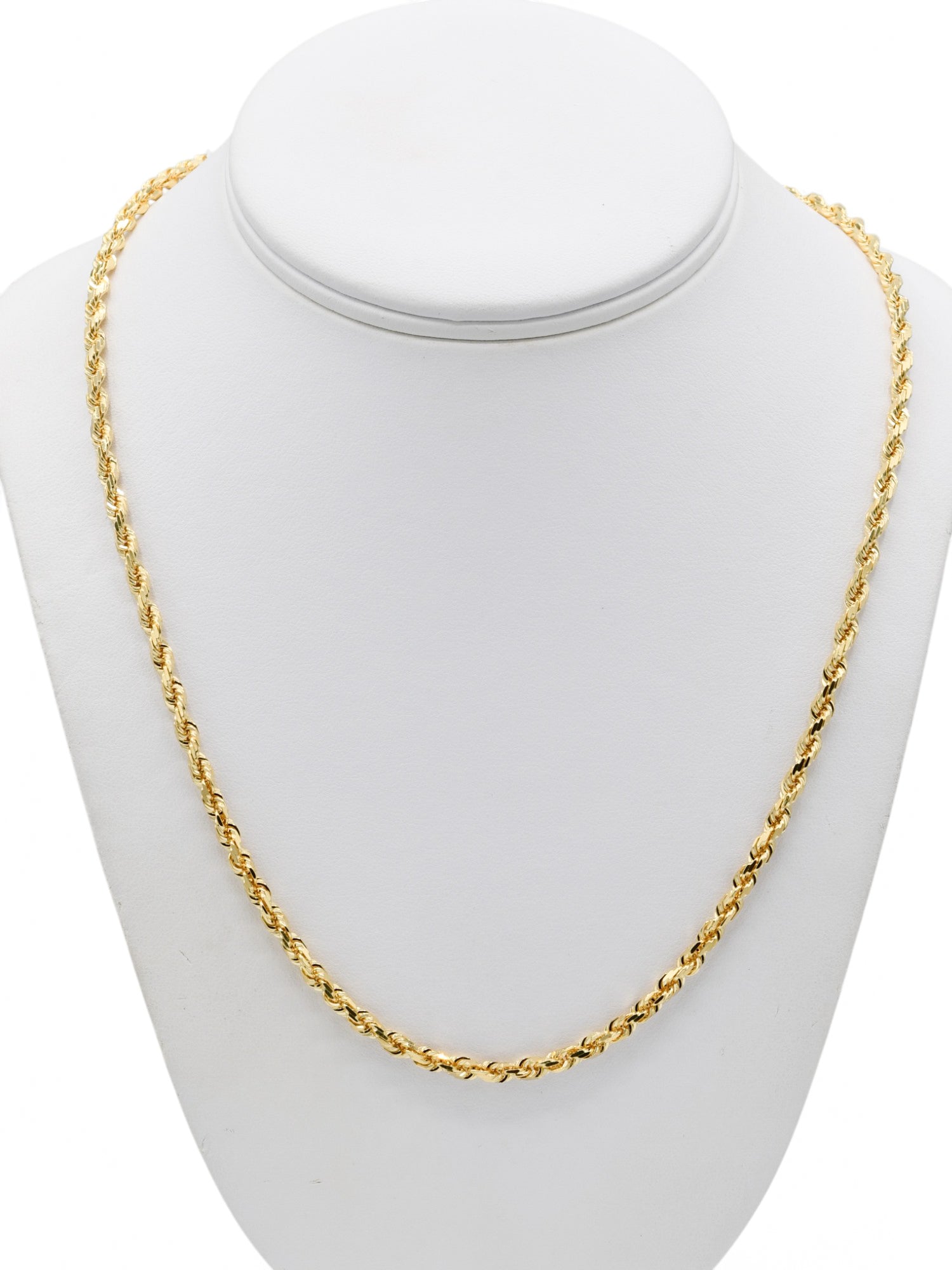 18ct Gold Rope Chain - Roop Darshan