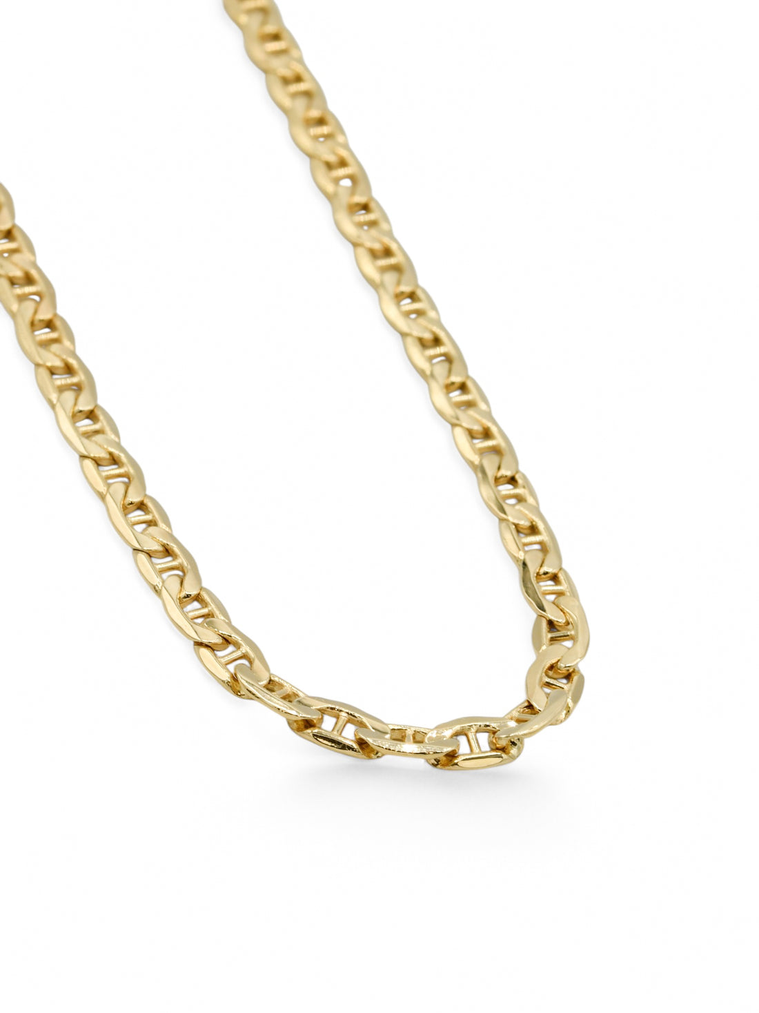 18ct Mariner Anchor Link Chain - Roop Darshan