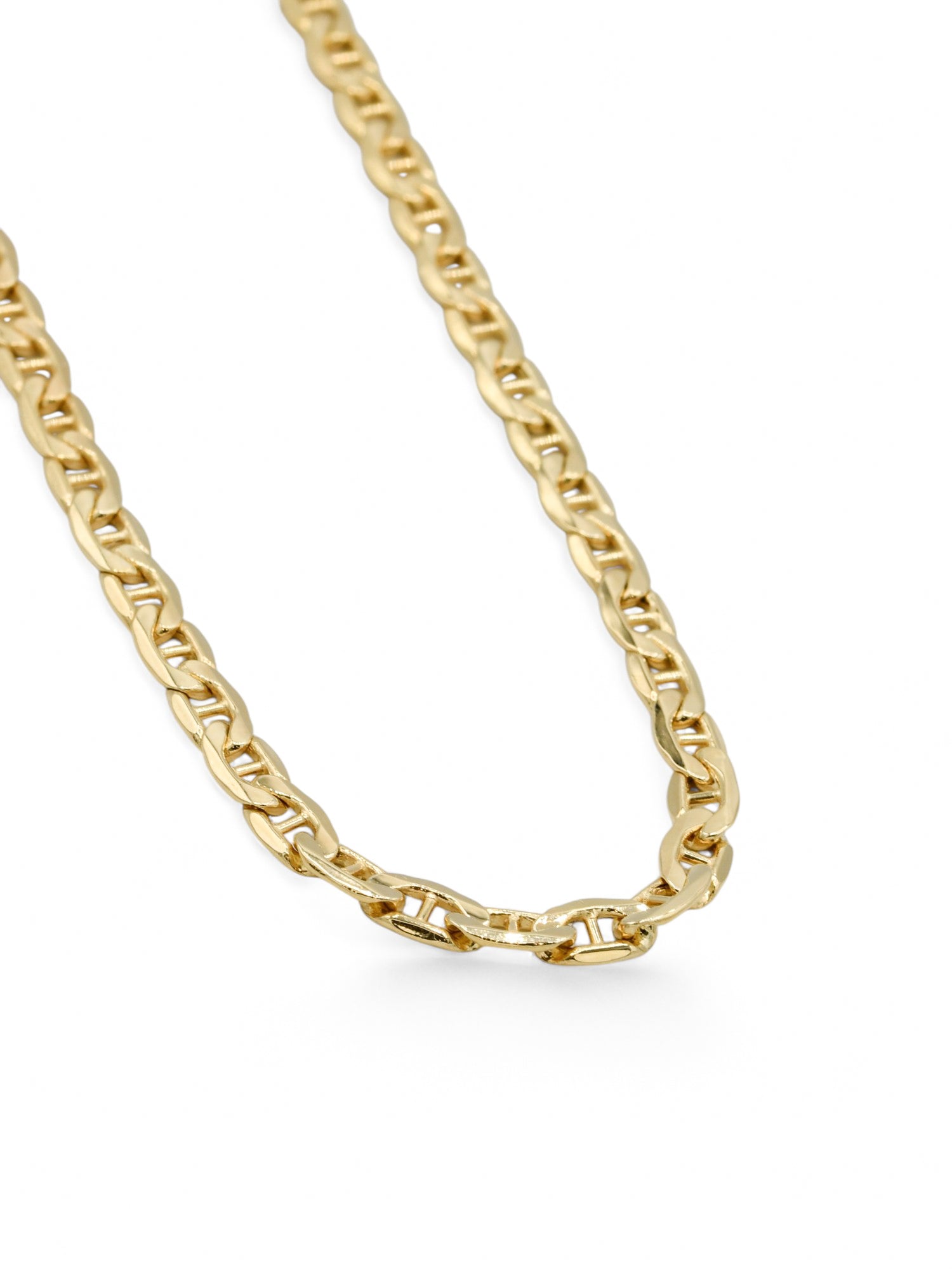 18ct Mariner Anchor Link Chain - Roop Darshan