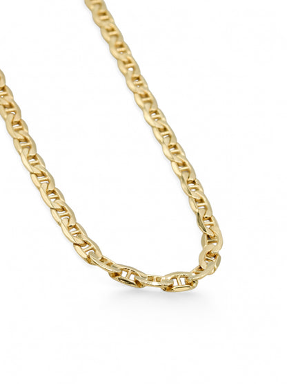 18ct Mariner Anchor Link Chain - Roop Darshan