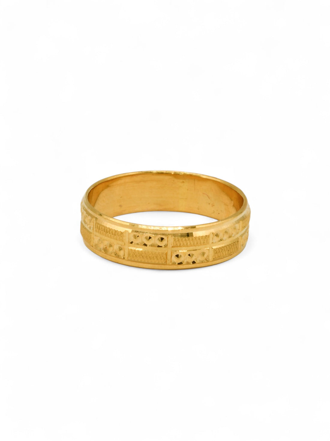 22ct Gold Band Ring - Roop Darshan