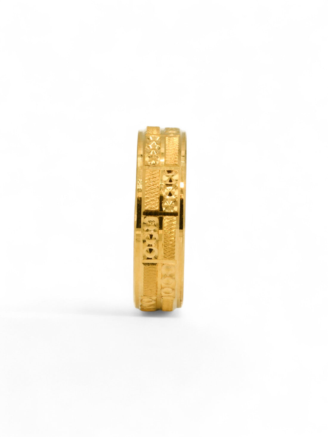 22ct Gold Band Ring - Roop Darshan