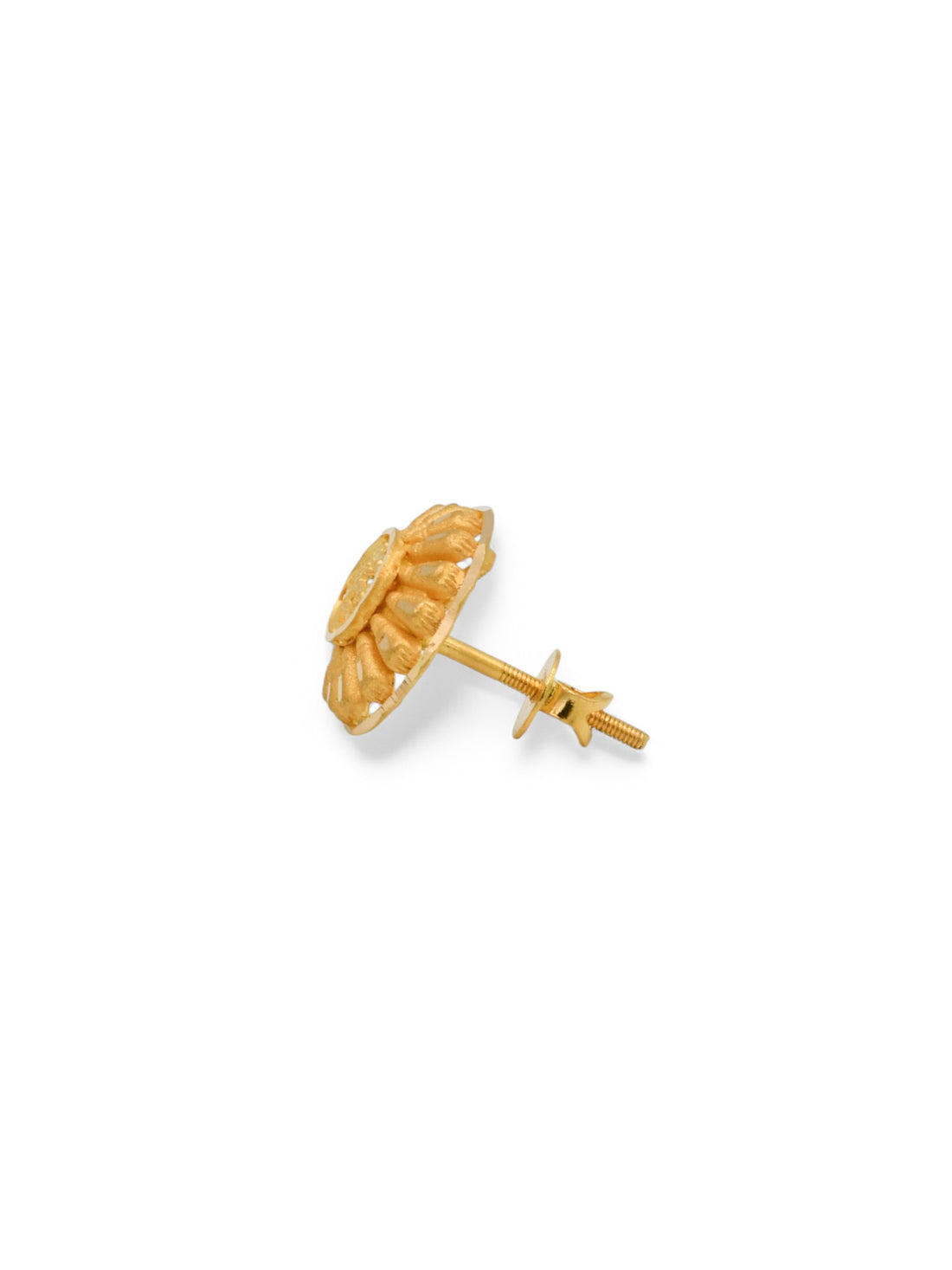 22ct Gold Stud Earrings - Roop Darshan