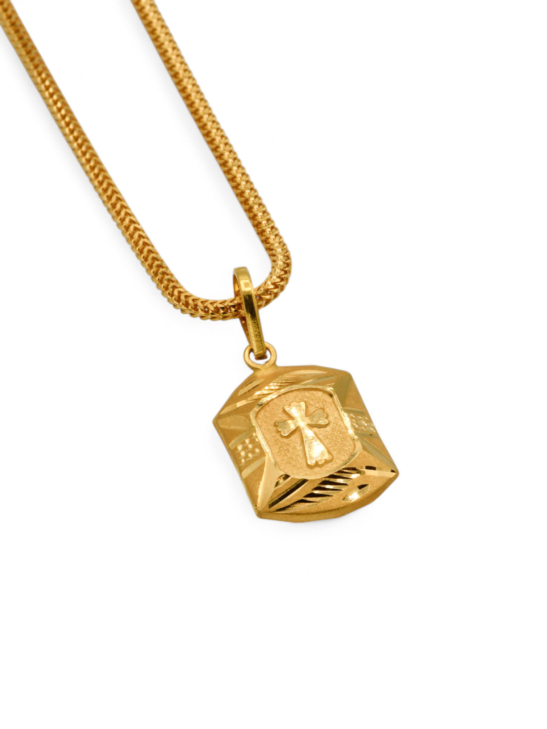 22ct Gold Cross Pendant