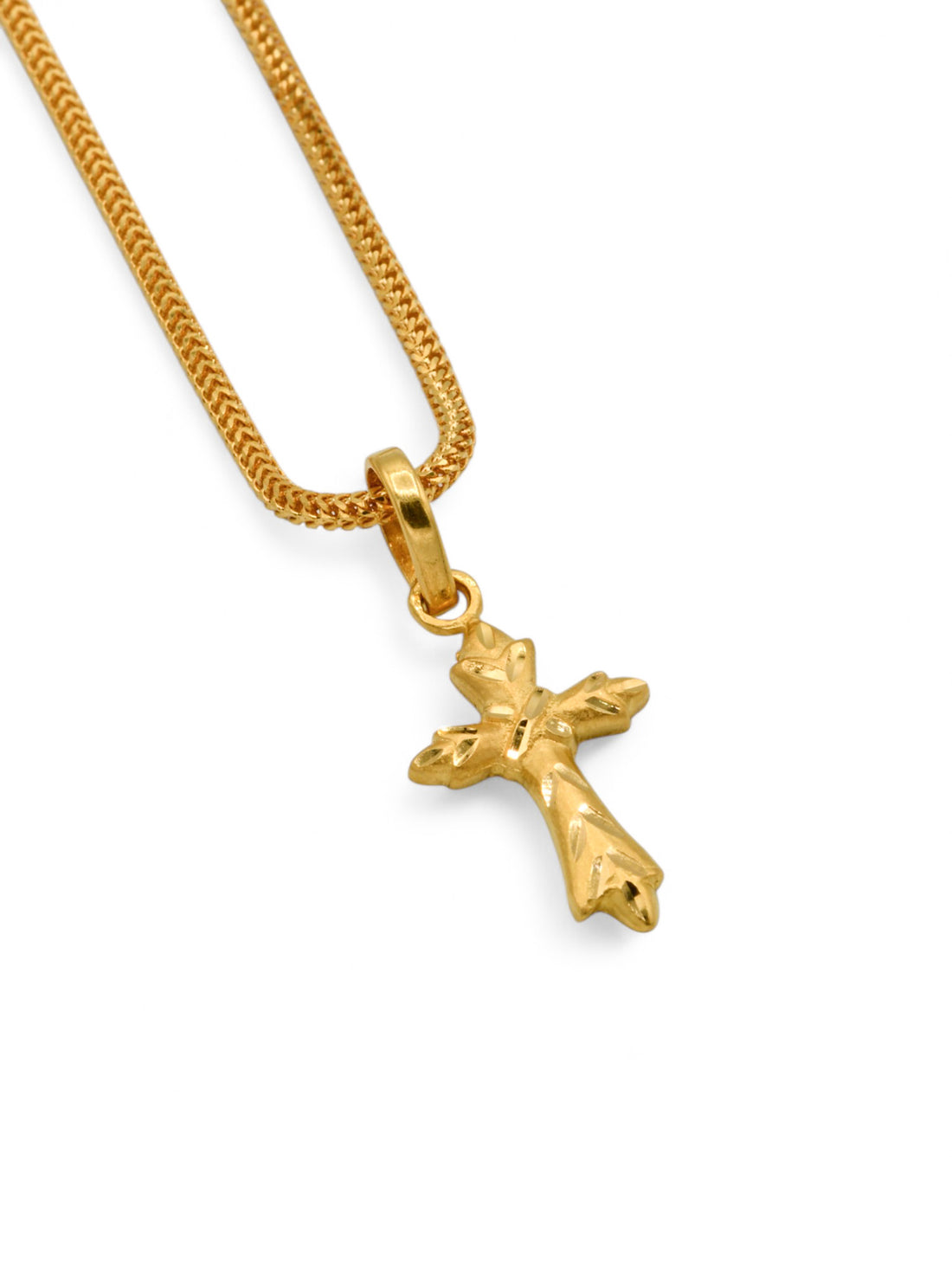 22ct Gold Cross Pendant