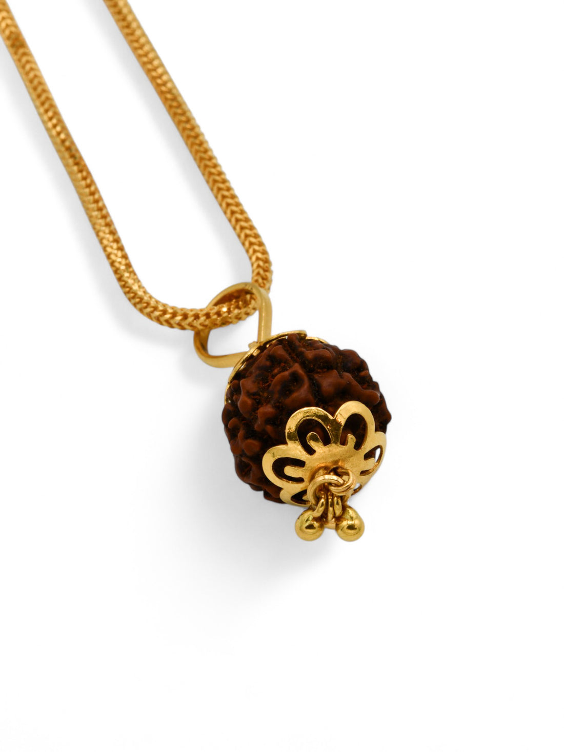 22ct Gold Rudraksh Pendant