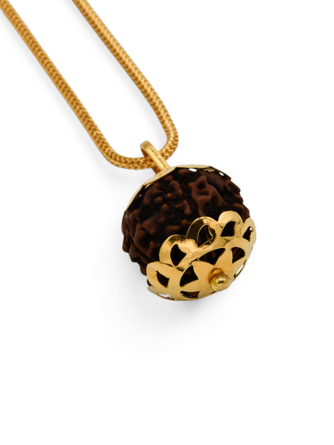 22ct Gold Rudraksh Pendant