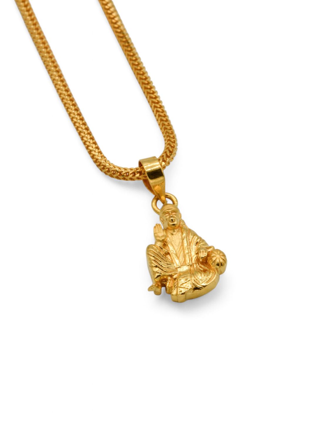 22ct Gold Sai Baba Pendant