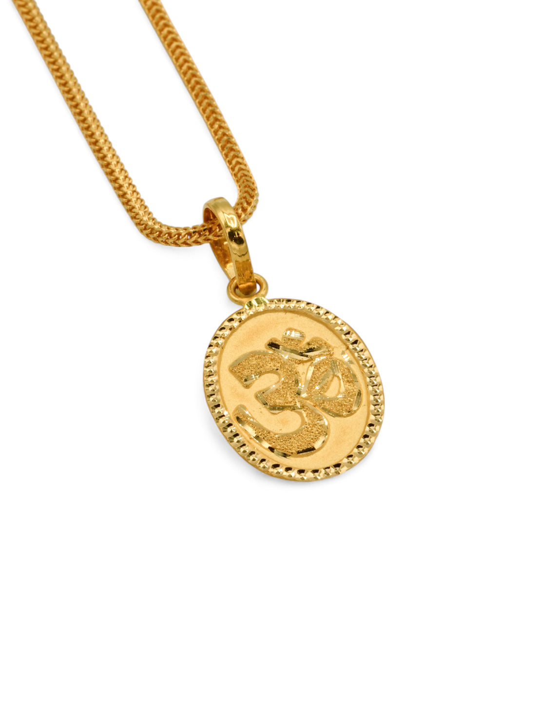 22ct Gold Om Pendant