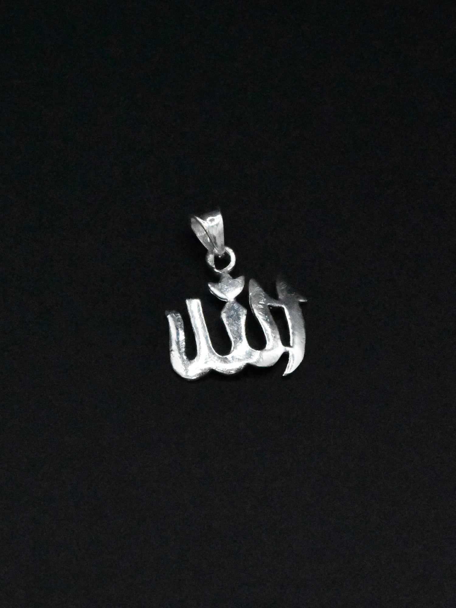 Silver Allah Pendant - Roop Darshan