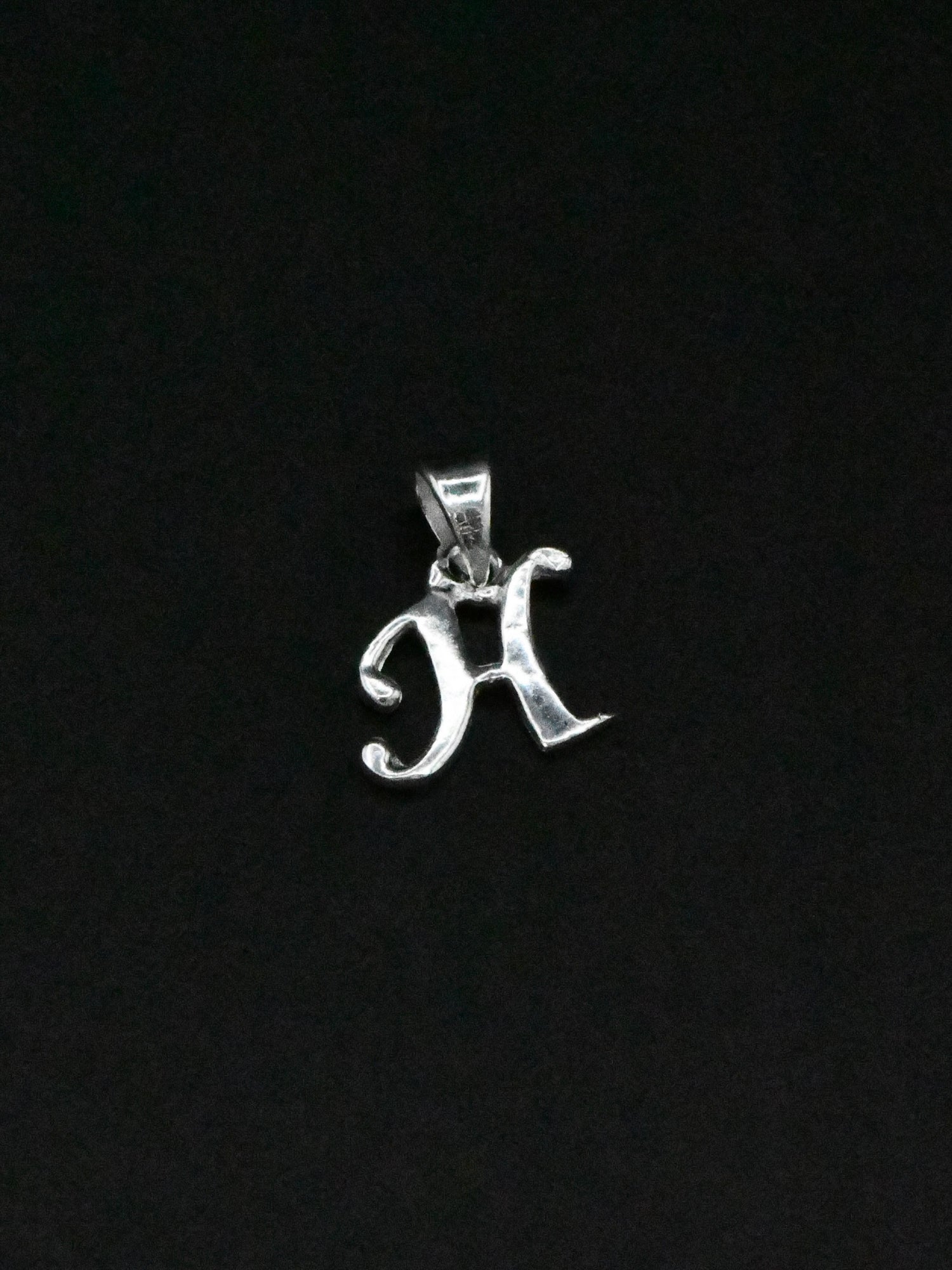 Silver &quot;H&quot; Pendant - Roop Darshan