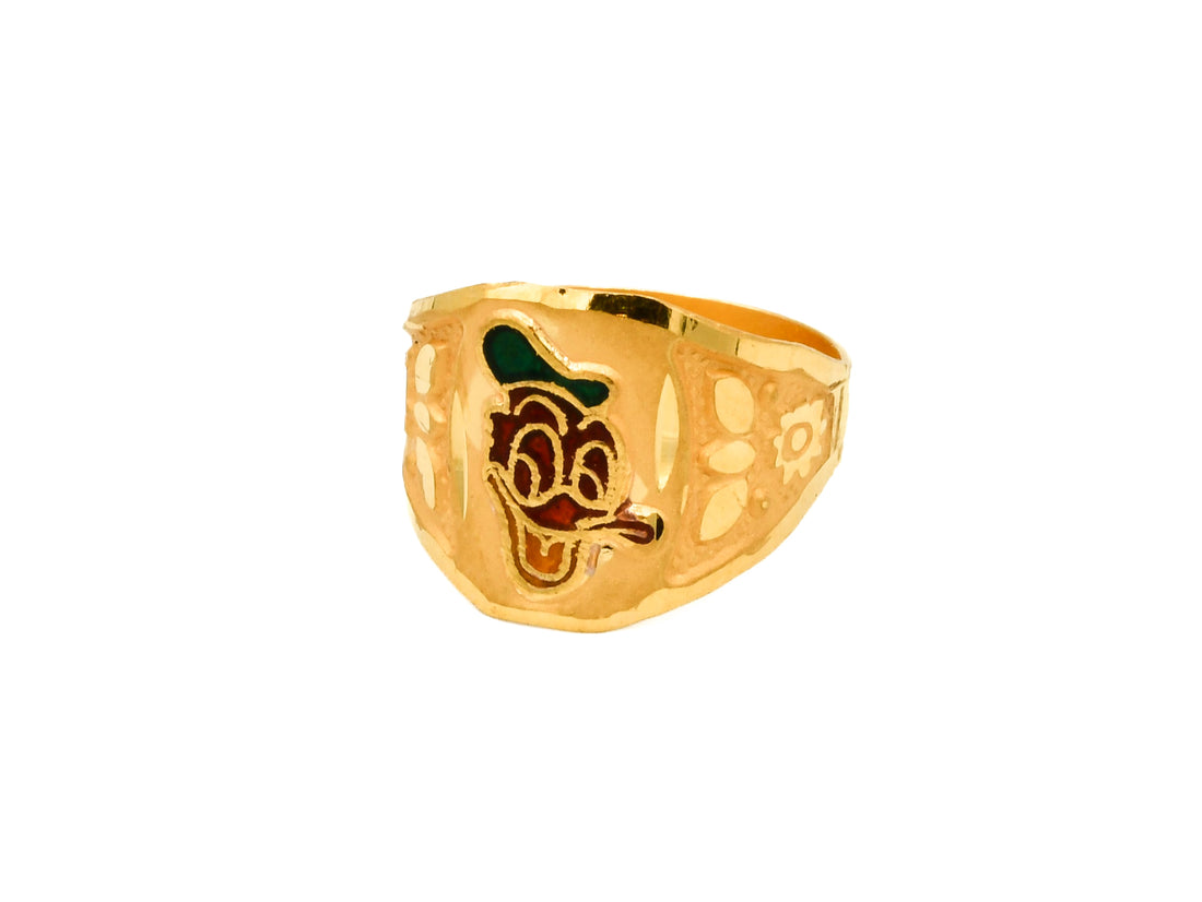 22ct Gold Mina Baby Ring - Roop Darshan