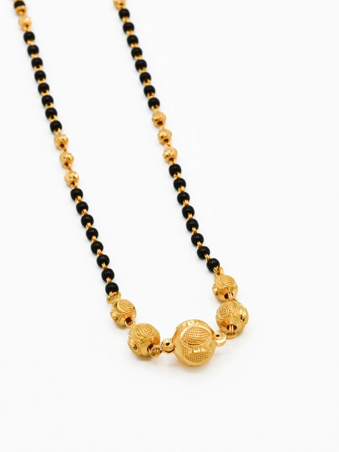 22ct Gold Ball Mangal Sutra - Roop Darshan