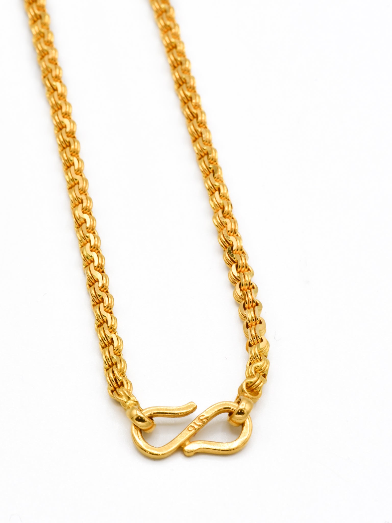 22ct Gold Chain - 55 cm - Roop Darshan