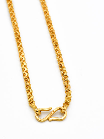 22ct Gold Chain - 55 cm - Roop Darshan